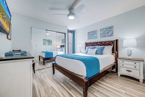 2 bedrooms, desk, iron/ironing board, free WiFi