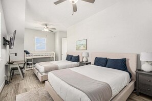 4 dormitorios, wifi gratis, ropa de cama