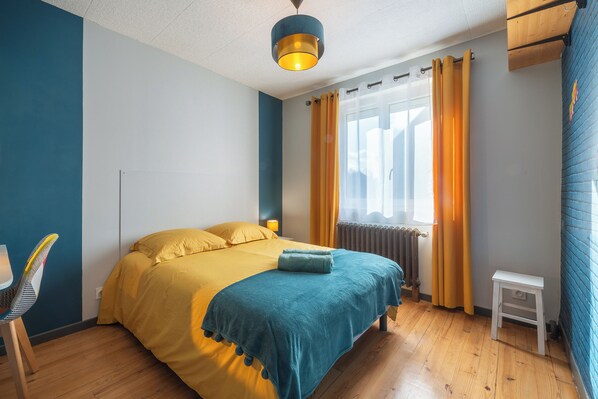 3 quartos, Wi-Fi, roupa de cama
