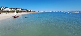 new house, beach at 5 minutes, 3 bedrooms, large garden, terrace, bike provided.