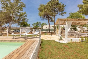 Outdoor dining - Casa Terracate Alba - Lido Marini (Lido marini)