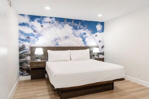 3 Bedrooms Premium Suite (No Pets allowed) | 3 bedrooms, in-room safe, iron/ironing board, free WiFi - The Fold Hotels Orlando (Orlando)