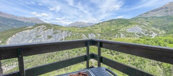 Le Panorama Studio 6 pers. - Private parking lot