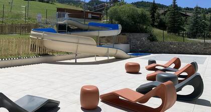 Le Panorama Studio 6 pers. - Private parking lot