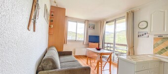 Le Panorama Studio 6 pers. - Private parking lot