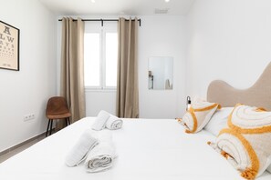 1 soverom, strykejern/-brett, wi-fi (inkludert) og sengetøy