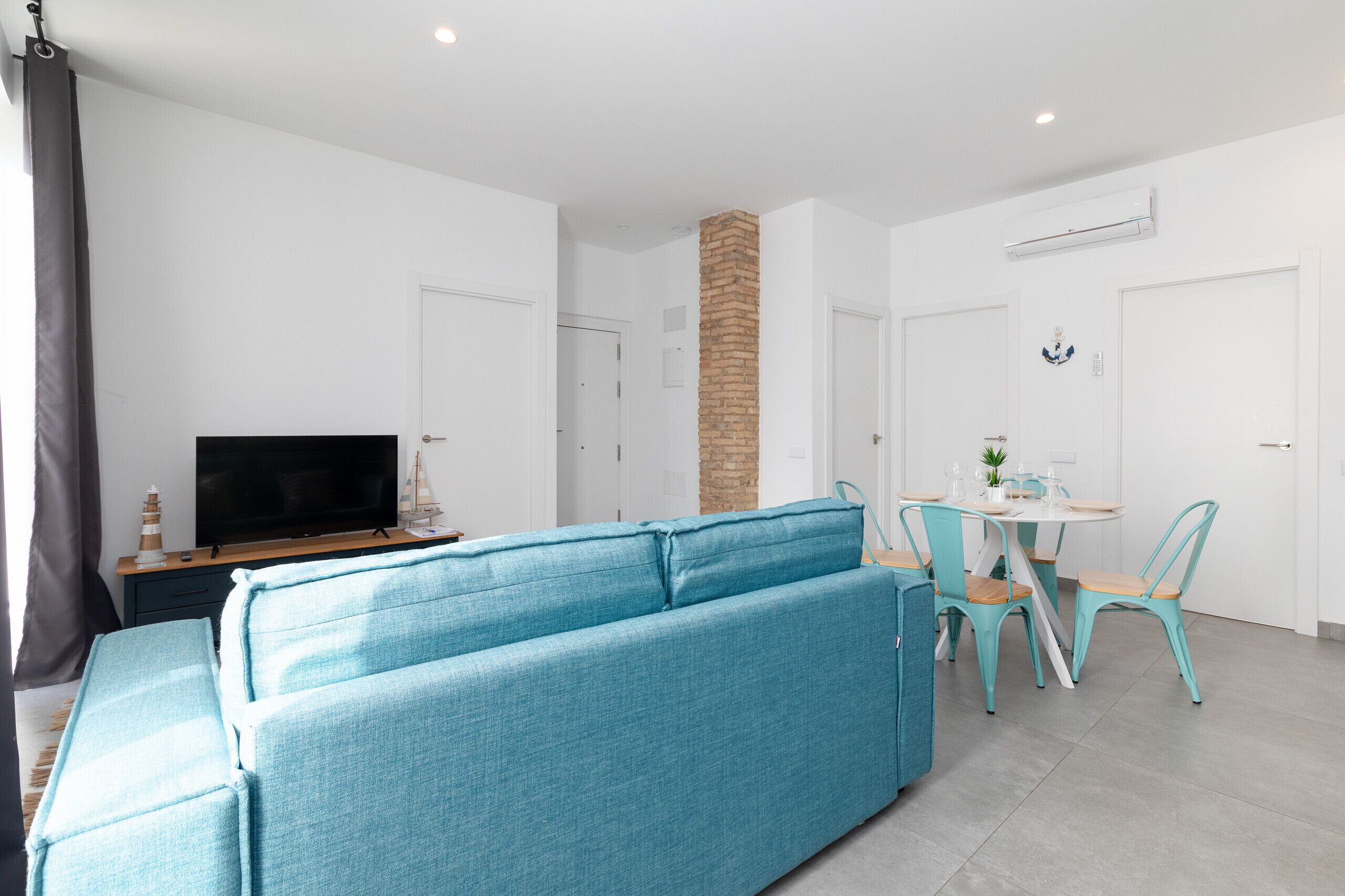Belmar Apartments 4. Wifi + A/c + 6 Pax - Valencia