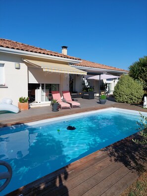 Pool - Charming house with pool and garden, 10 minutes from the sea (Biscarrosse)