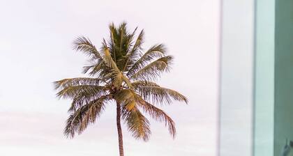 FLATS MAR'BELLA COM VARANDA, 100M PRAIA, PETFRIENDLY E ESTACIONAMENTO