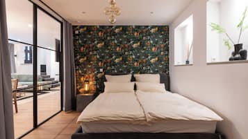 2 makuuhuonetta, silitysrauta/-lauta, Wi-Fi, vuodevaatteet