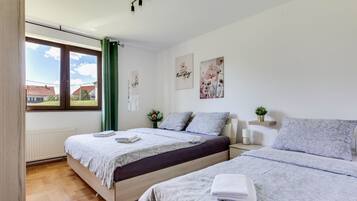 2 Schlafzimmer, WLAN, Bettwäsche
