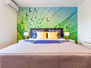 3 soverom, strykejern/-brett, internettilgang og sengetøy