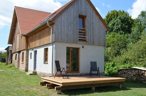 Exterior - Cozy vacation apartment Uckermarkblick - at the world natural heritage site "Buchenwald Grumsin" (Ziethen)