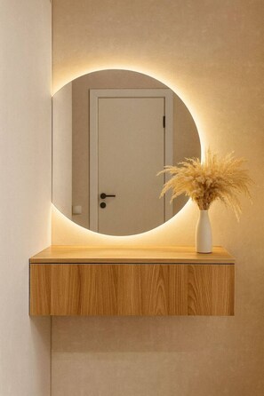 Interior - Modern 2 room with Sofa Bed & City View - Comfort city 42 - Qonaq (Almaty)