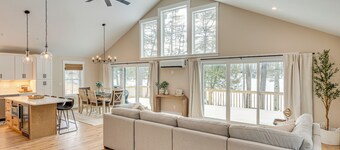 Dock & Game Room: New Waterfront Home in Lyman!