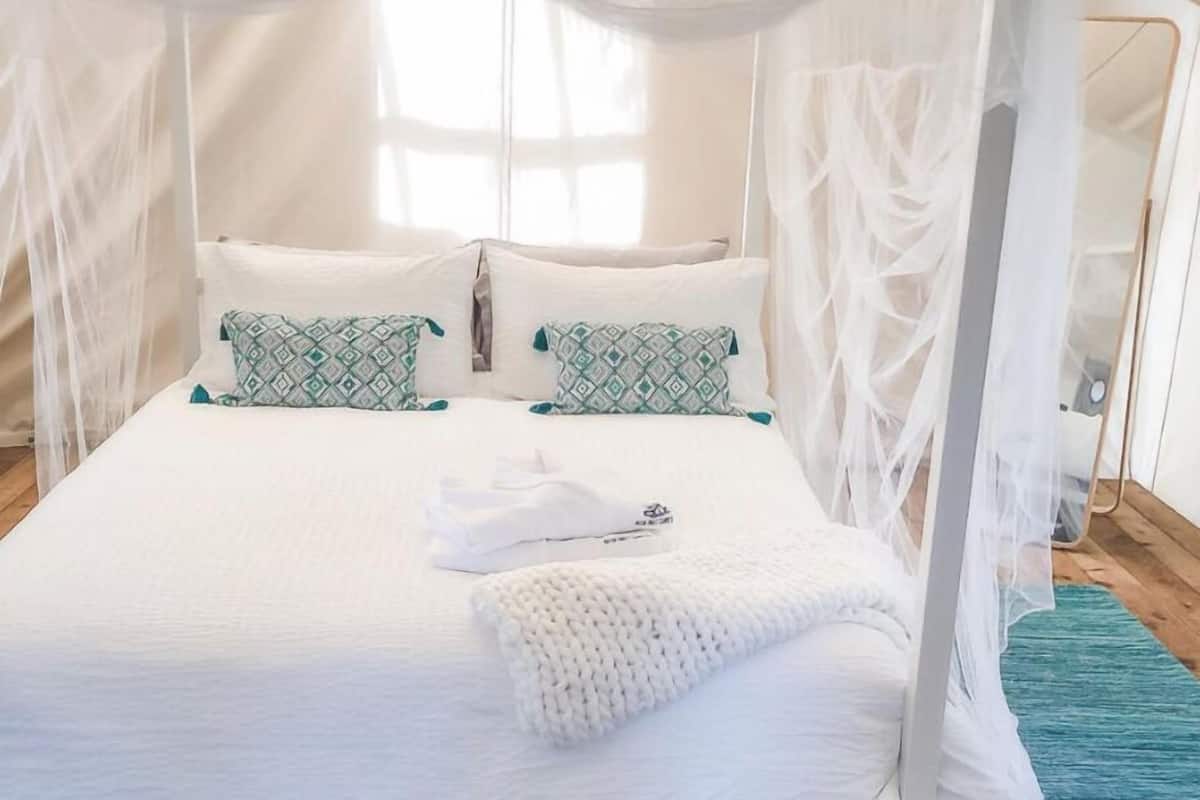 Tent - 4, Queen Bed, Garden View | Een strijkplank/strijkijzer