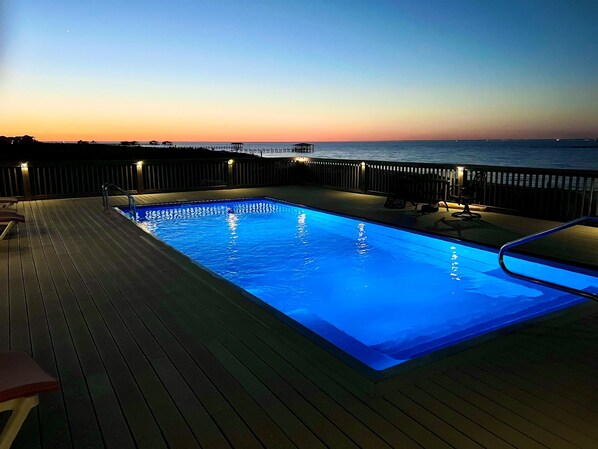 Pool - Brand New! Bay Breeze ~ Private Pool~Waterfront (Dauphin Island)