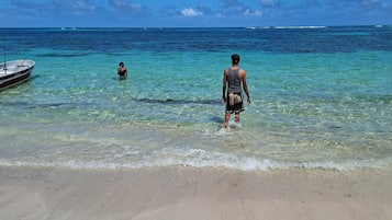 Klassieke tweepersoonskamer, uitzicht op strand | Terras