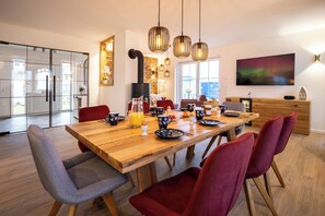 Dining - Reethaus Nordlicht – exclusive first occupancy in 2025 with sea view (Dranske)