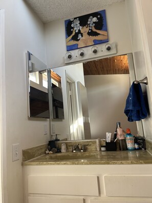 Towels, soap, toilet paper