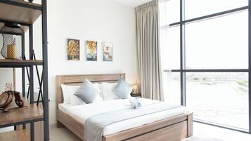 Peti besi dalam bilik, seterika/papan seterika, Wi-fi percuma