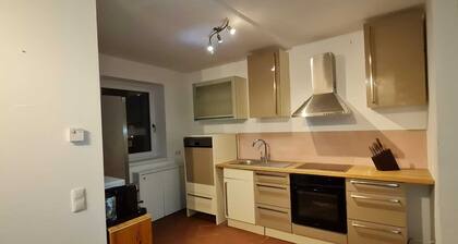 Billiards and Swedish stove - the apartment for up to 11 people in a quiet location.