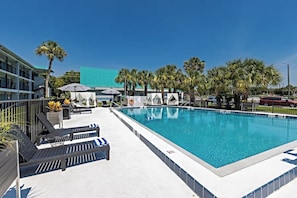 Outdoor pool - Palm Tree Inn Altamonte Springs Orlando (Altamonte Springs)