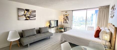 1 sovrum, strykjärn/strykbräda, wi-fi och sängkläder