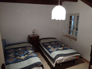 3 sovrum och sängkläder