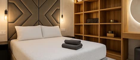 1 slaapkamer, een strijkplank/strijkijzer, gratis wifi, beddengoed
