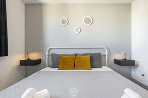 2 bedrooms, iron/ironing board, travel crib, WiFi
