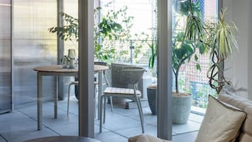 Superior appartement, niet-roken, balkon | Terras