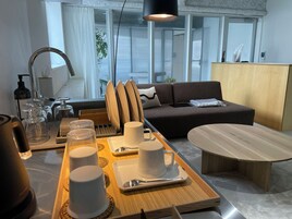 Deluxe Apartment, Non Smoking, Balcony (Room No,309) | In-room dining