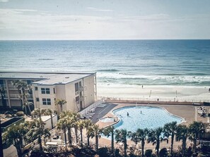 Na praia