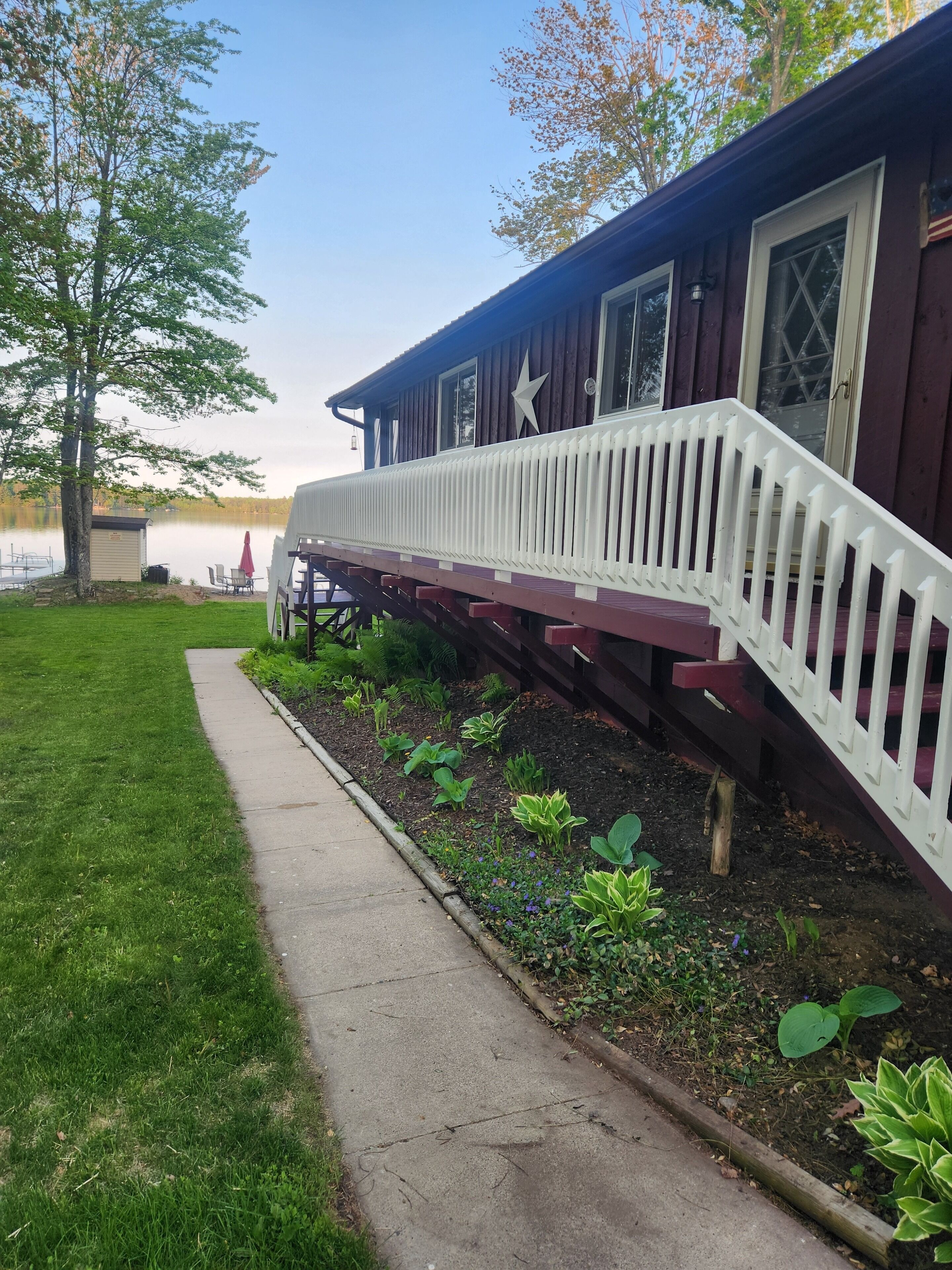 Overnattingsstedets uteområder