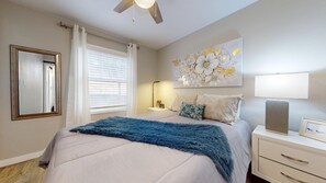 2 habitaciones, wifi gratis y ropa de cama 