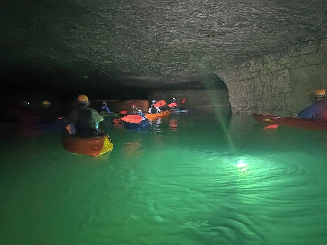Underground Kayaking