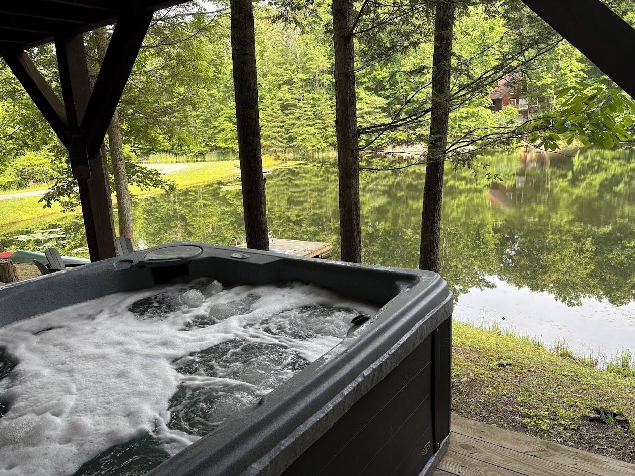 Bain à remous extérieur