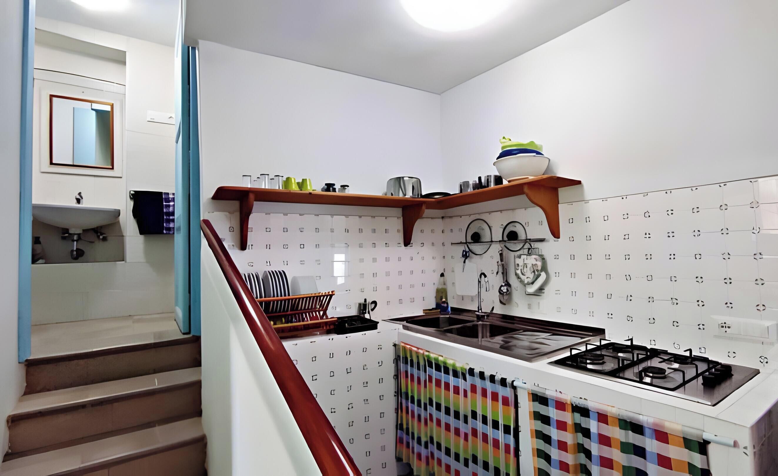 Kühlschrank, Kochgeschirr/Geschirr/Besteck
