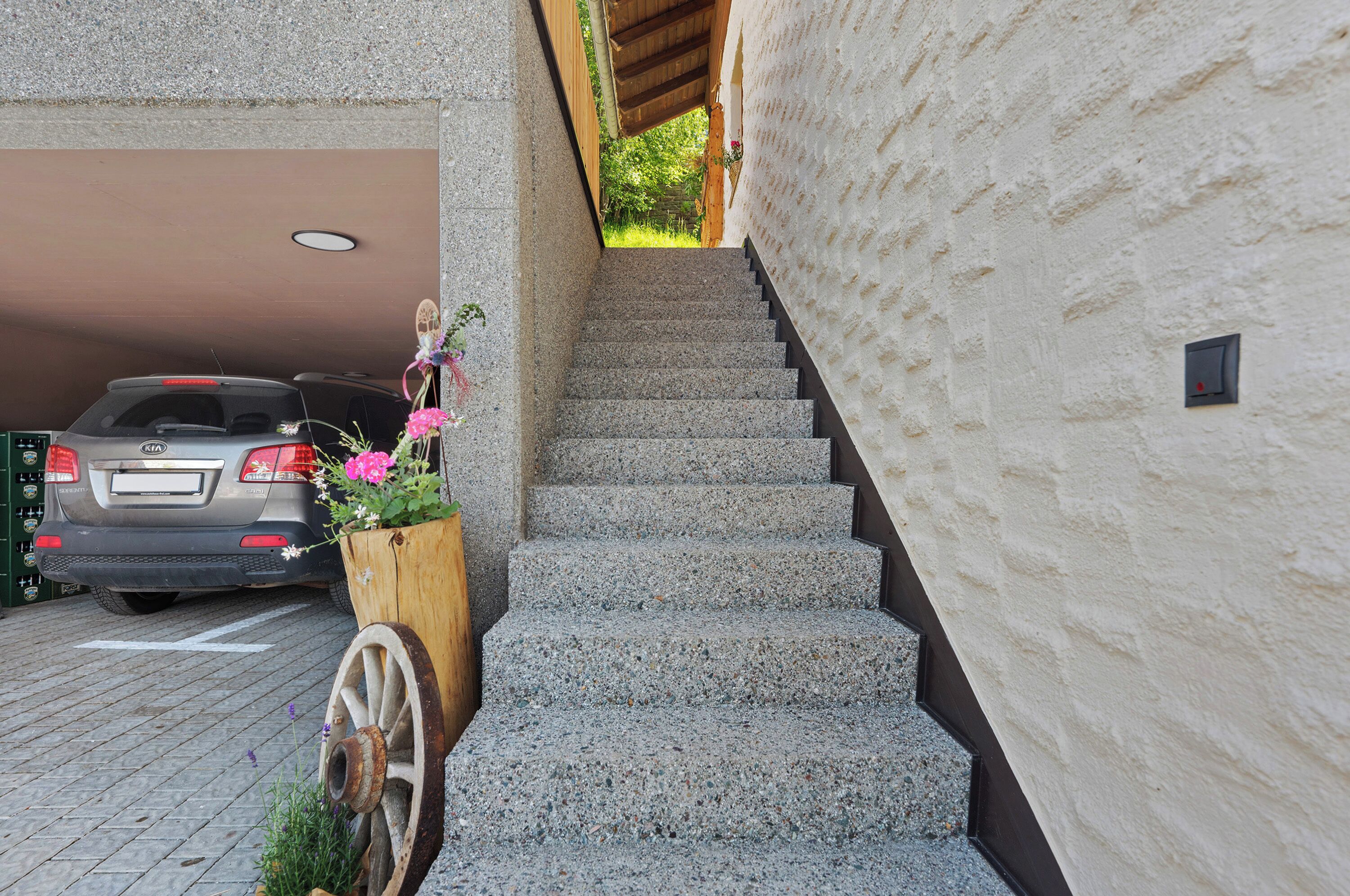 Enceinte de l’hébergement