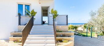 Apartment 'Villa Bianca Appartment 2' with Sea View, Wi-Fi and Air Conditioning