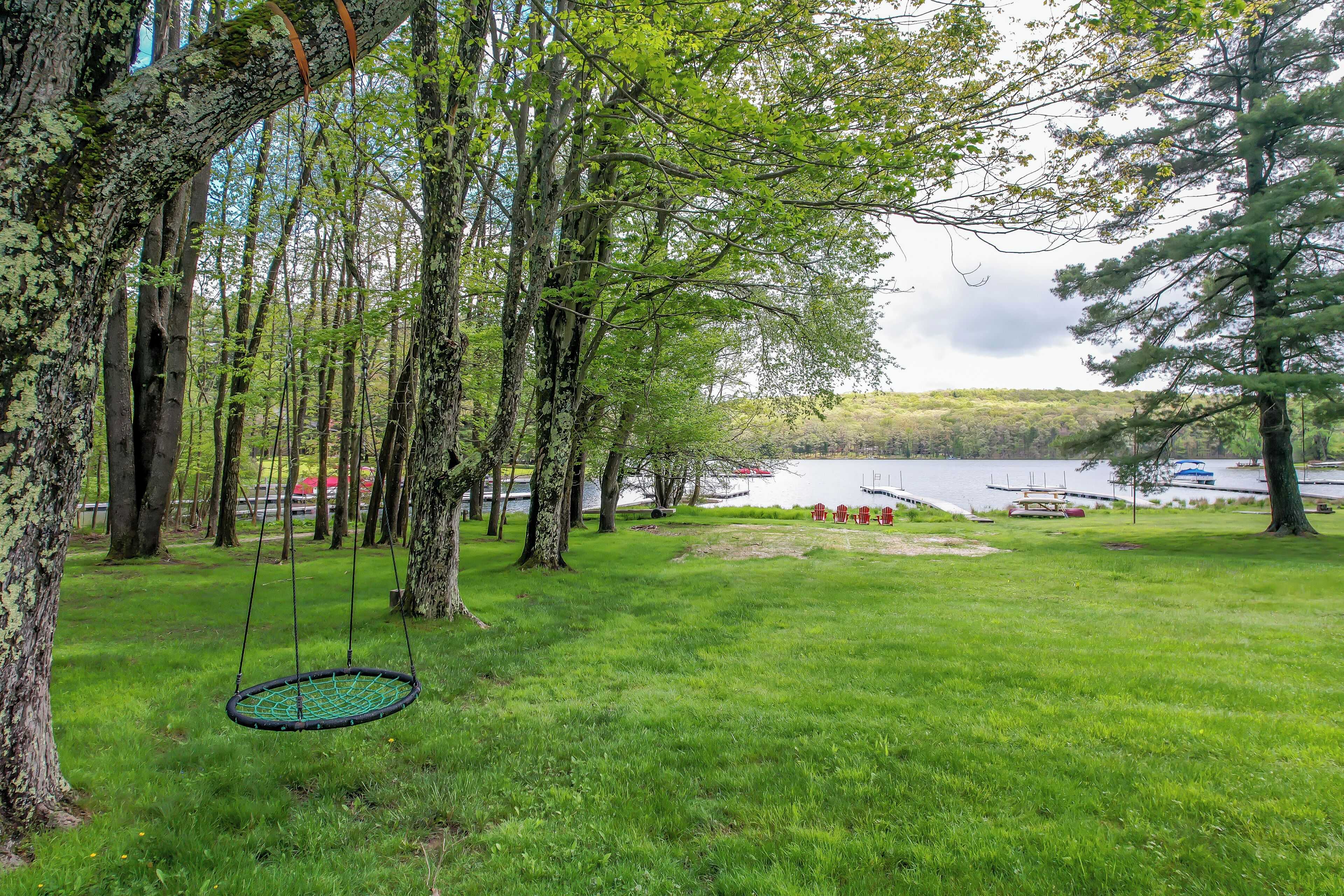 Overnattingsstedets uteområder