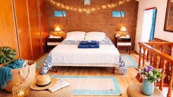 3 slaapkamers, een strijkplank/strijkijzer, gratis wifi, beddengoed