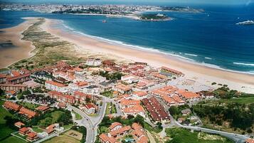 Vlak bij het strand