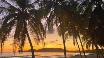 Ligstoelen, strandlakens