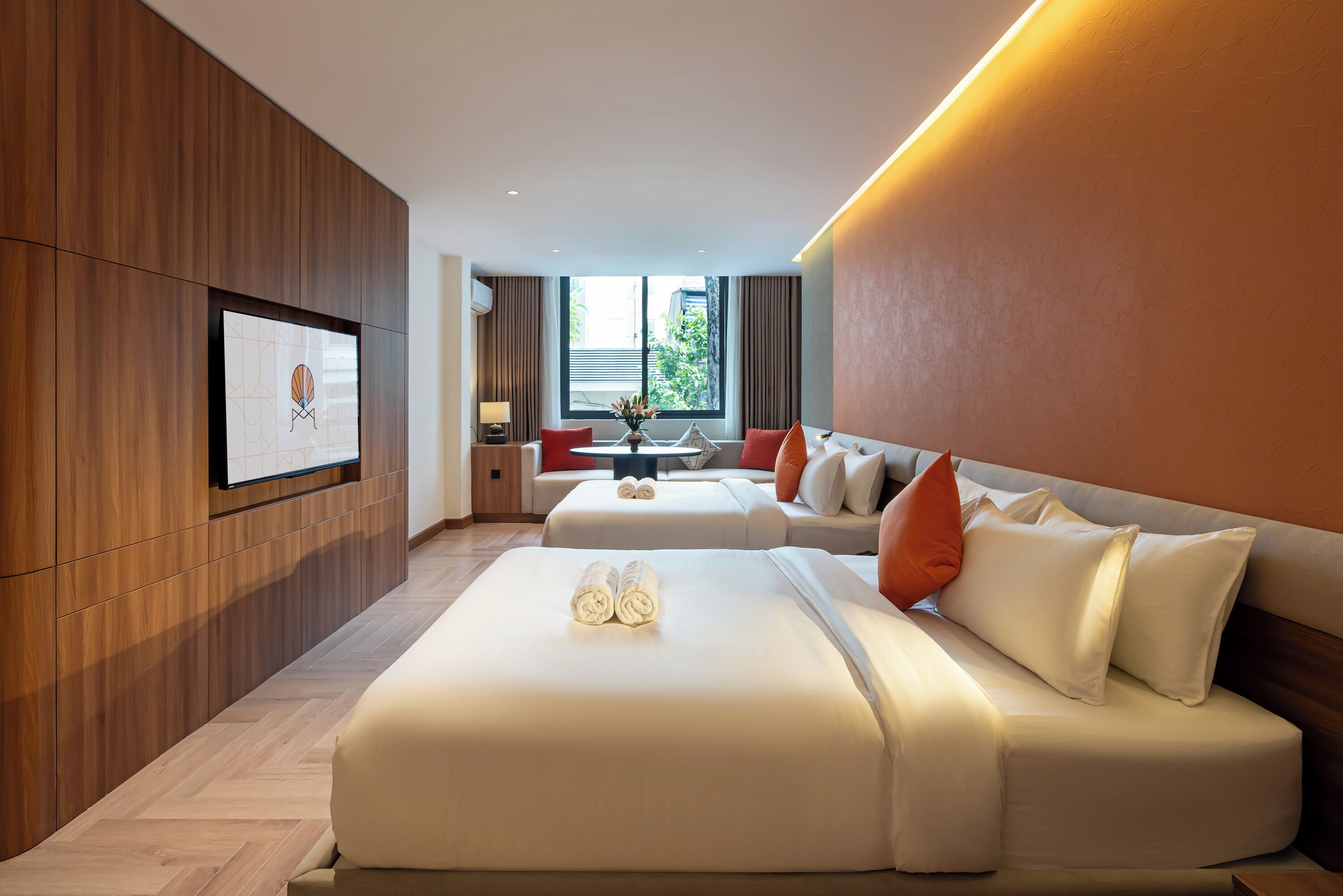 Coffres-forts dans les chambres, Wi-Fi gratuit, draps fournis