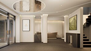 Reception - Metrolux City Contemporary Hotel (Ho Chi Minh City)