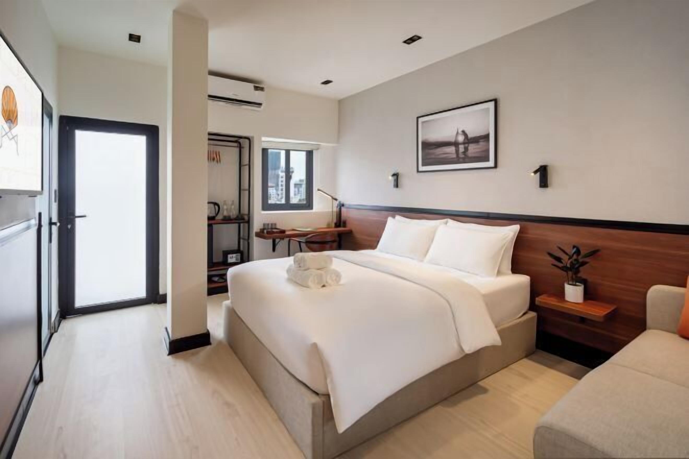 Een kluis op de kamer, gratis wifi, beddengoed