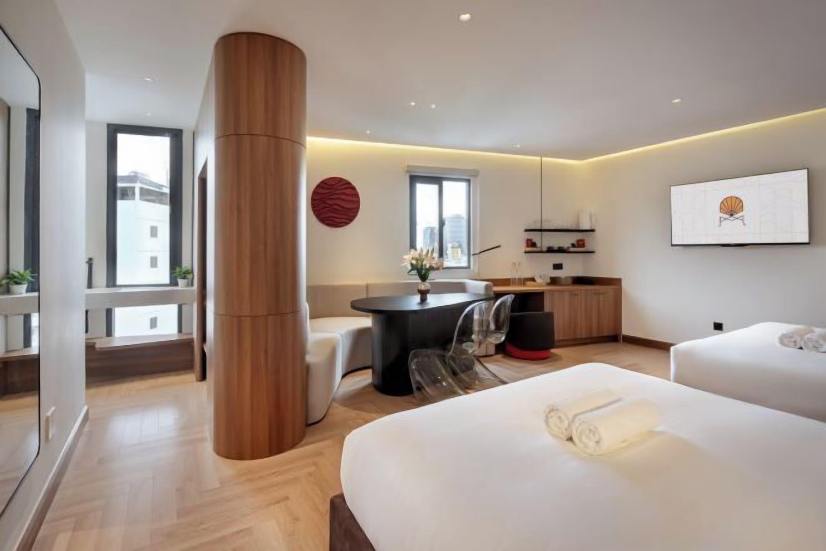 Een kluis op de kamer, gratis wifi, beddengoed