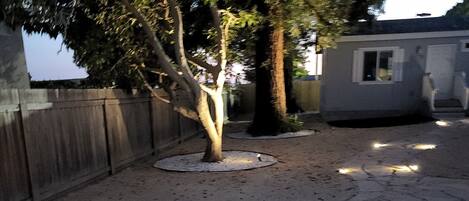 Overnattingsstedets uteområder